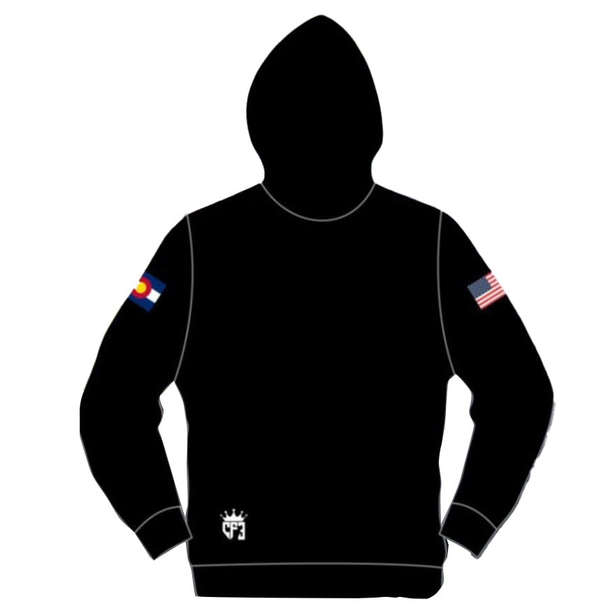 Black Hoodie Sublmation