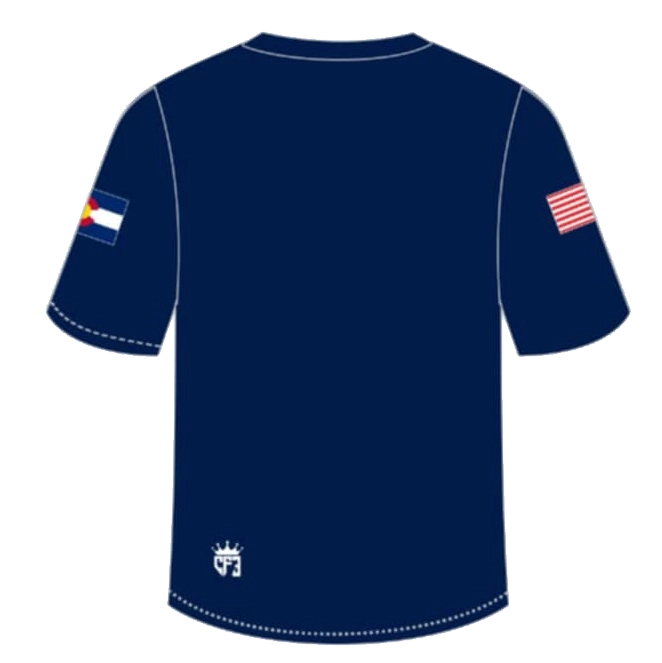 Blue T-Shirt - Polyester (Wrestlers Only)